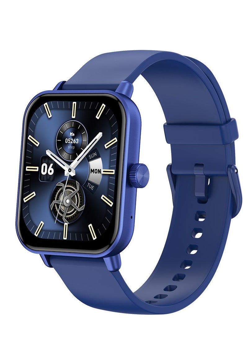 ColMi Men's Women's Smartwatch, 1.9 Inch HD Fitness Tracker, Support Answering/Making Calls, Heart Rate/Sleep Monitoring, Pedometer, Calories, 100+ Sports Modes, IP68 Waterproof Fitness Watch, Available for Android and iOS  - Image 1
