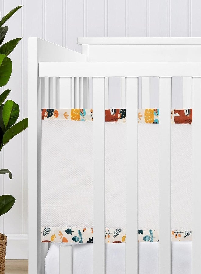 Gordon Home Breathable Mesh Crib Liner Best for Your Baby Safety Fits Full Four Sides of Crib Bed 28 X 360 Cms (Esquire) - Image 5