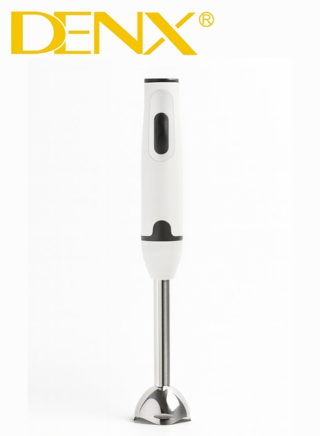 DENX Hand Blender DX2023 – 400W Powerful Stick Blender – Dual Stainless Steel Blades – Sleek & Lightweight Design – Perfect for Smoothies, Soups, Sauces, Baby Food, Whipped Cream & Purees – Easy to Disassemble and Clean - Image 3
