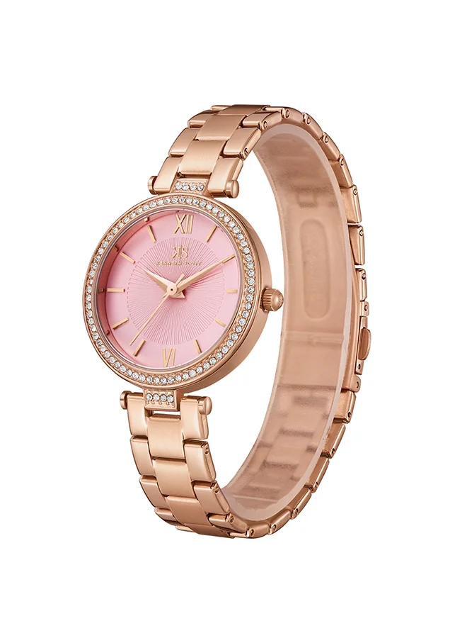 KENNETH SCOTT Women's Stainless Steel Analog Watch K23539-RBKP - 32 mm
