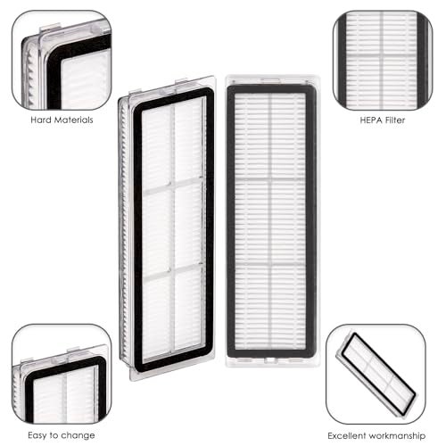 CHAIN PEAK (4 Pieces) HEPA Filter Compatible With Dreame L10s Ultra, L10s Pro, L10 Ultra, Z10 Pro, S10, S10 PRO, S10 PLUS, B101CN, 1C, W10, X10+, L10 + plus, Z10 pro, D10 PLUS, Replacement Filters - Image 4