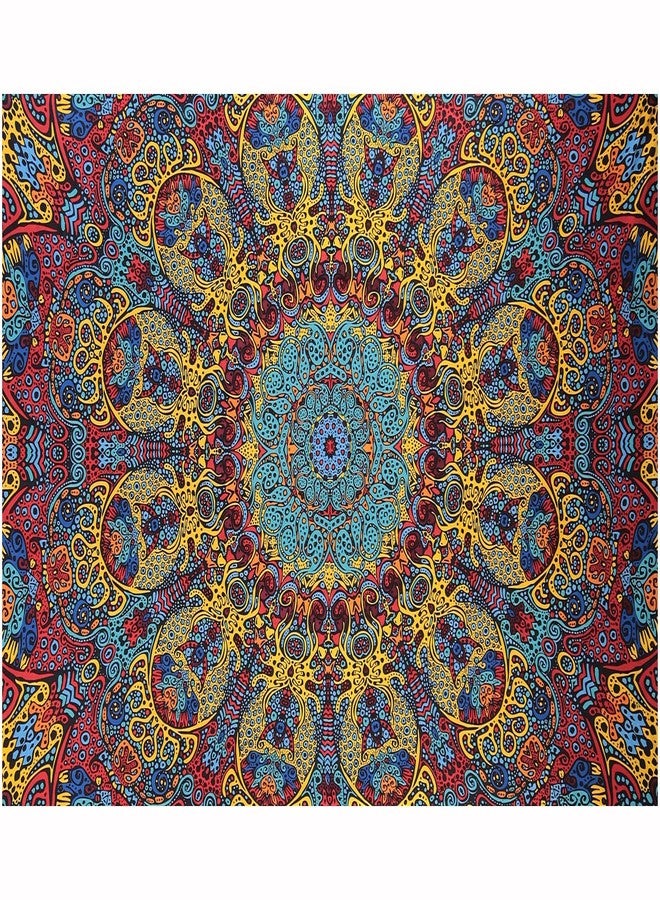 صن شاين جوي مفرش طاولة شاطئي بنمط أشعة الشمس ثلاثية الأبعاد من صن شاين جوي، مقاس 60 × 90 بوصة - كلاسيكي - Image 1