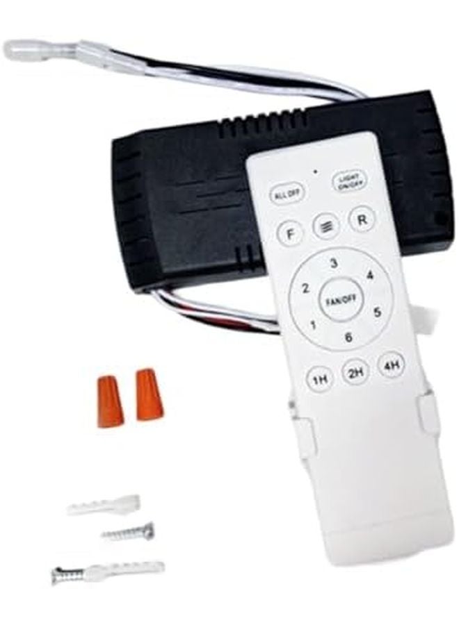 Ceiling Fan Remote Control Kit English Version Wide Voltage 90 265V 30 Meter Range - Image 5