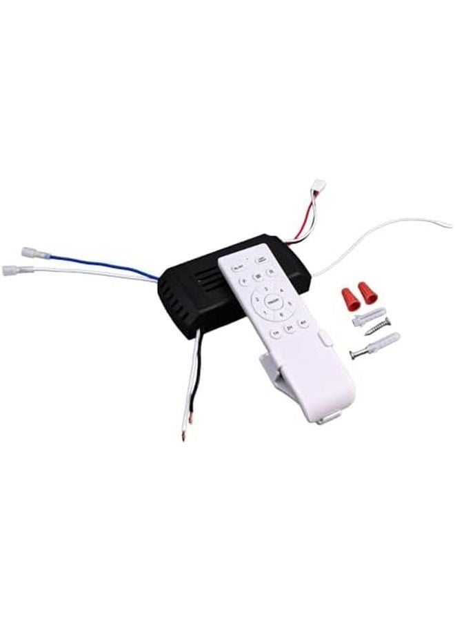 Ceiling Fan Remote Control Kit English Version Wide Voltage 90 265V 30 Meter Range - Image 4