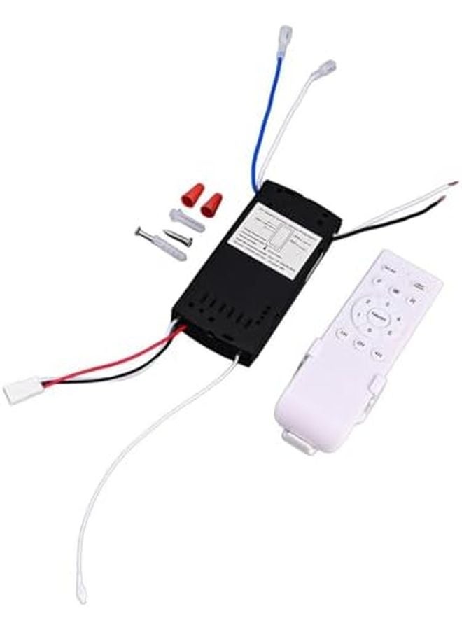 Ceiling Fan Remote Control Kit English Version Wide Voltage 90 265V 30 Meter Range - Image 2