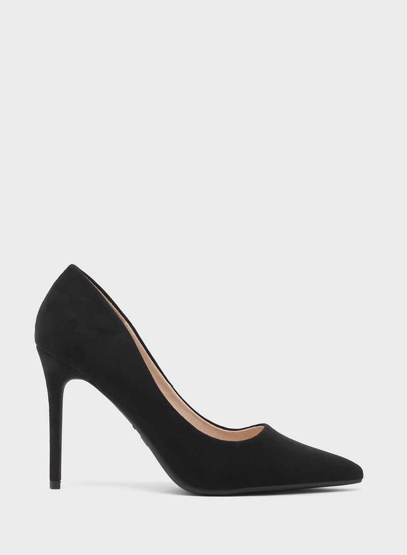 Truffle Bone Heeled Pumps - Image 1