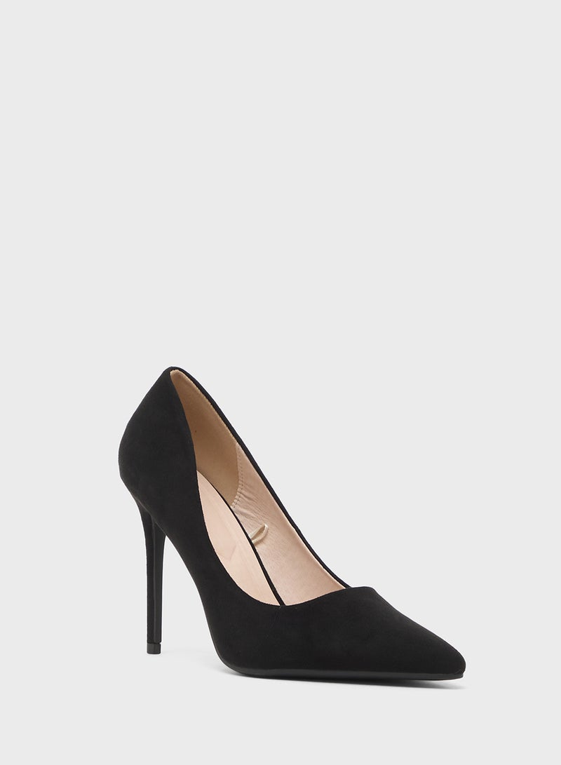 Truffle Bone Heeled Pumps - Image 3