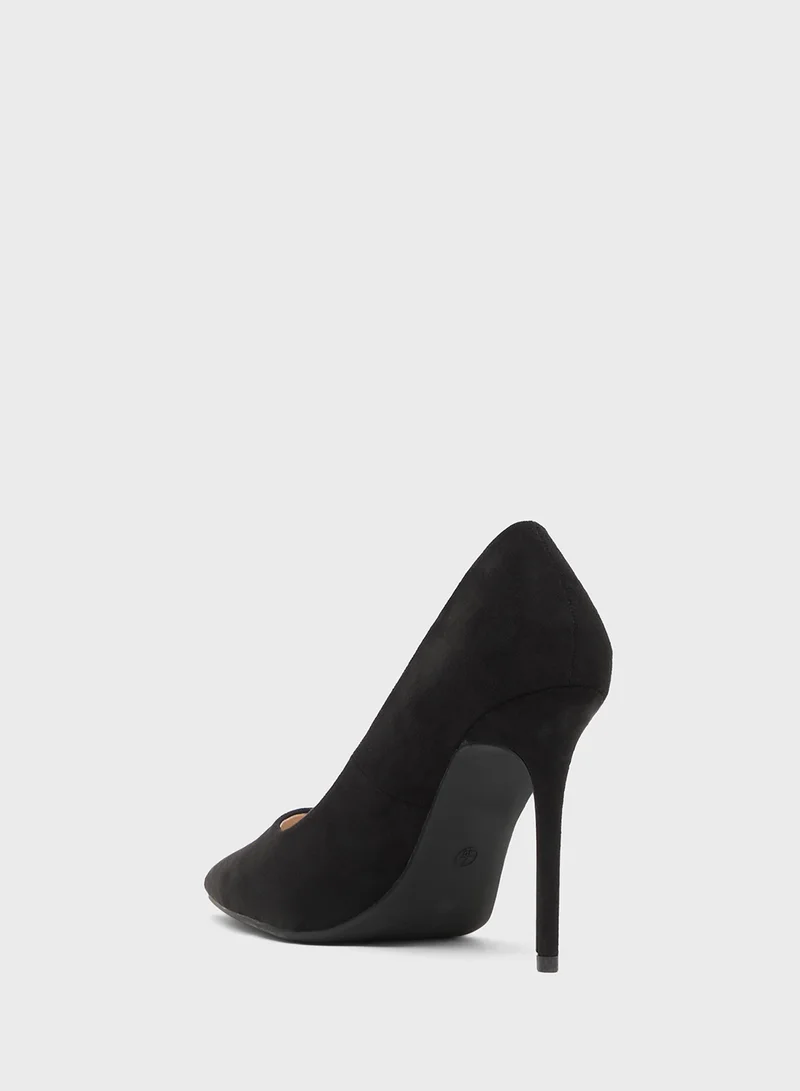 Truffle Bone Heeled Pumps