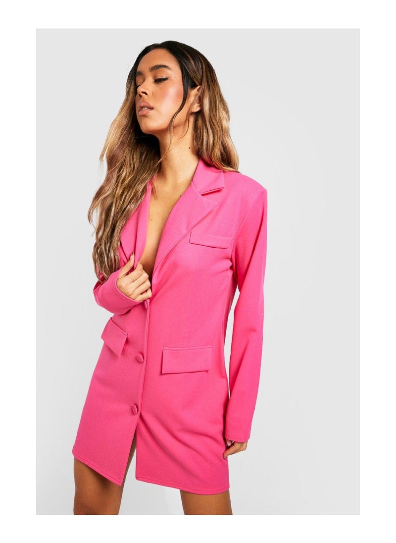 boohoo - Boxy Oversized Blazer Dress - Image 1