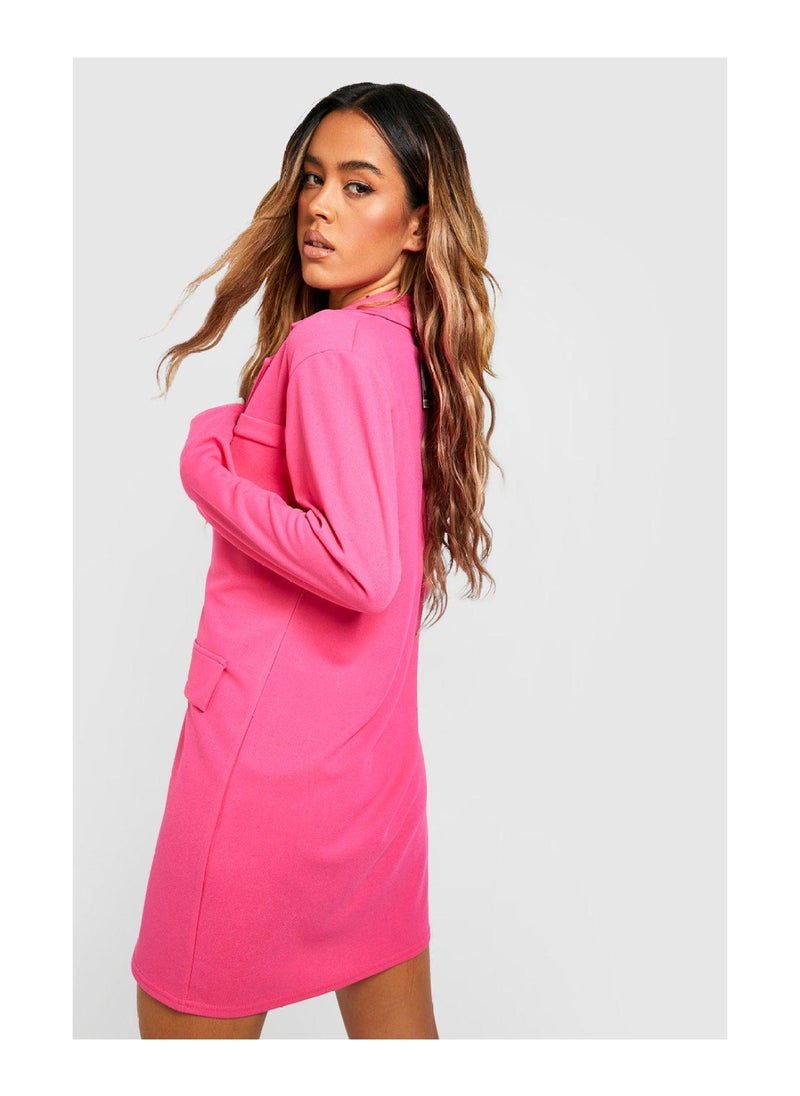 boohoo - Boxy Oversized Blazer Dress - Image 1