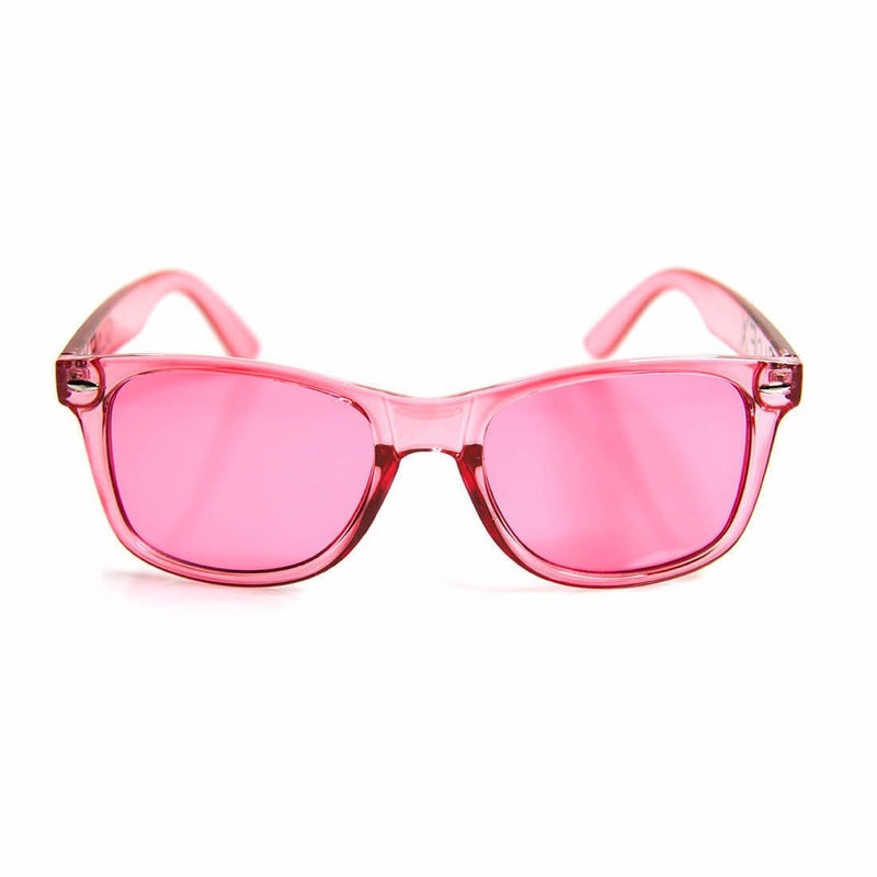 GloFX Baker-Miller Pink (Rose) Color Therapy Glasses Chakra Glasses Relax Glasses - Image 3