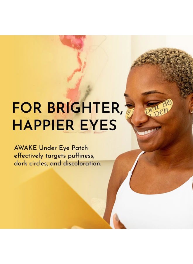 bolden AWAKE Under Eye Patch | Effectively Targets Dark Circles, Puffiness, Discoloration, Hyperpigmentation and Loss of Tone | 10 Pairs - Image 2