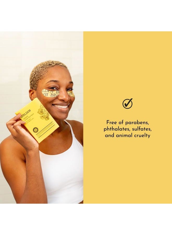 bolden AWAKE Under Eye Patch | Effectively Targets Dark Circles, Puffiness, Discoloration, Hyperpigmentation and Loss of Tone | 10 Pairs - Image 5