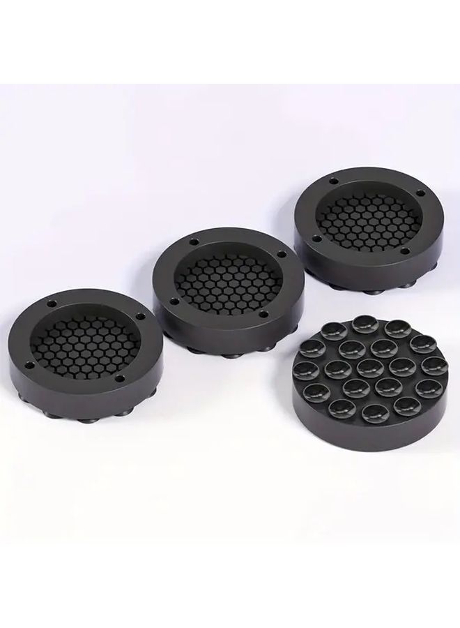 4pcs Anti Vibration Suction Cup Pads for Washing Machine Stabilizer Feet Non Slip Shock Absorbing Base - Image 1