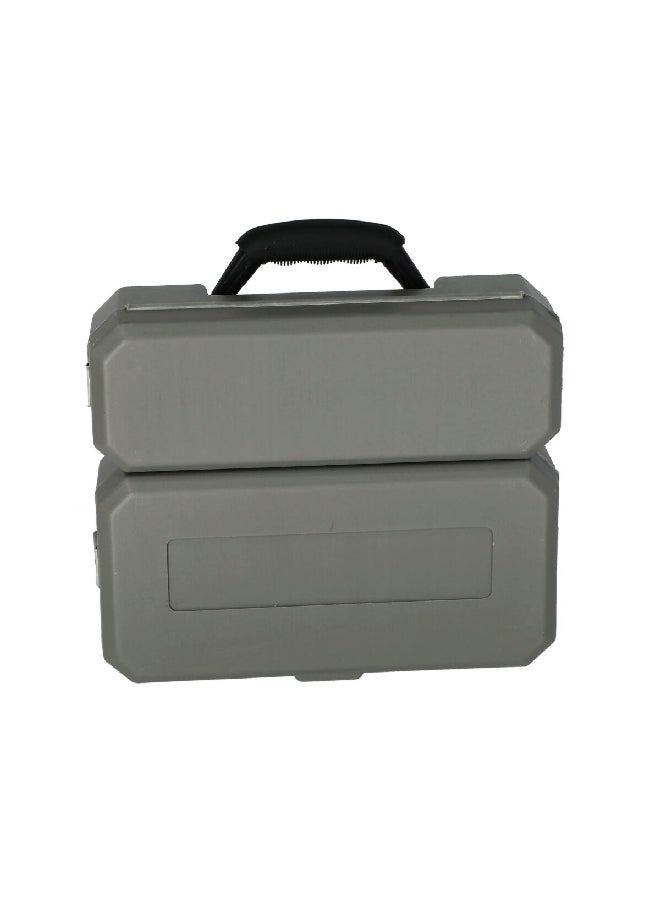 Apollo 50-Piece Convenient and Durable Plastic Household Tool Set Grey 6.35 x 52.07 x 30.48 cm SAC1501  - Image 3
