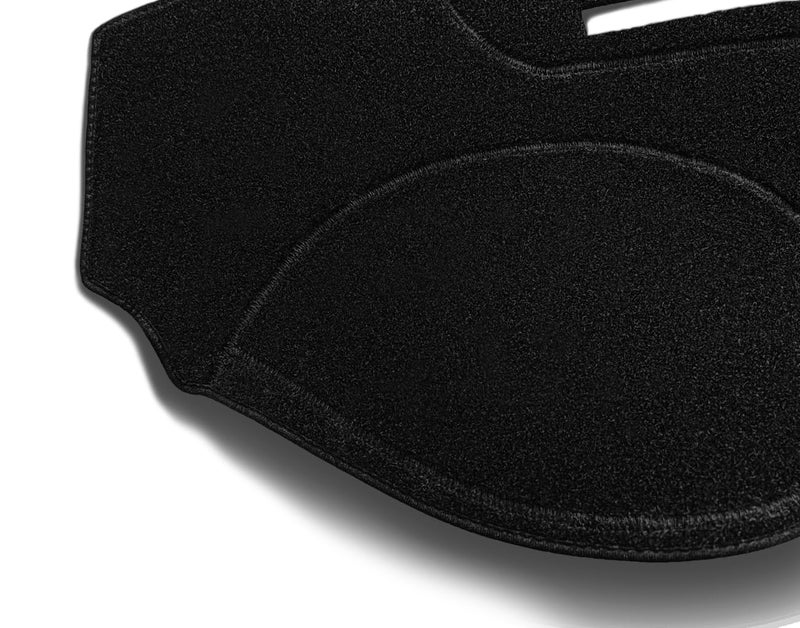 Fcovergurus Dash Cover Mat Custom Fit for Hyundai Sonata 2009 2010 with Cutout for Sensor, Dashboard Cover Pad Protector (09-10 Black) F80 - Image 3