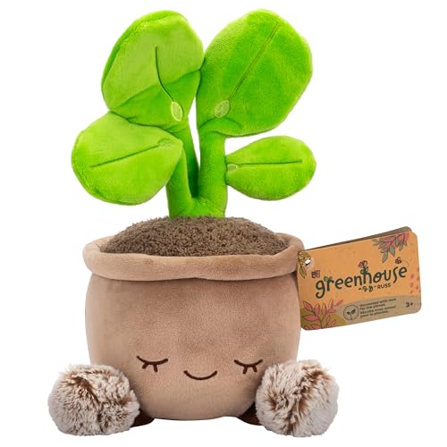 Russ Greenhouse 12Inch Pilea Plant Plush Ultrasoft Official Jazwares Plush Ages 3 - Image 1