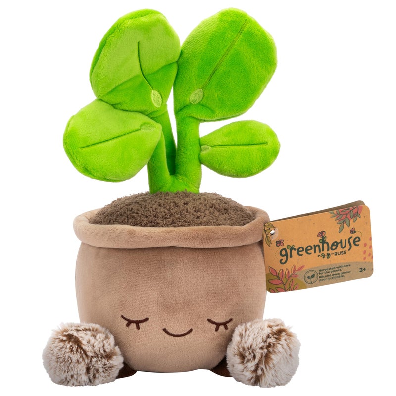 Russ Greenhouse 12Inch Pilea Plant Plush Ultrasoft Official Jazwares Plush Ages 3 - Image 3