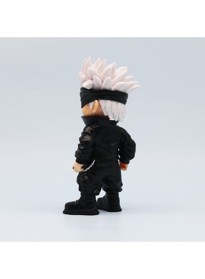 هالامودو جوجوتسو كايسن جودة عالية شيبي ستاندينغ جوجو ساتورو أزياء - لعبة شخصيات الرسوم المتحركة ، مثالية لتزيين سطح المكتب 14.5cm - Image 3