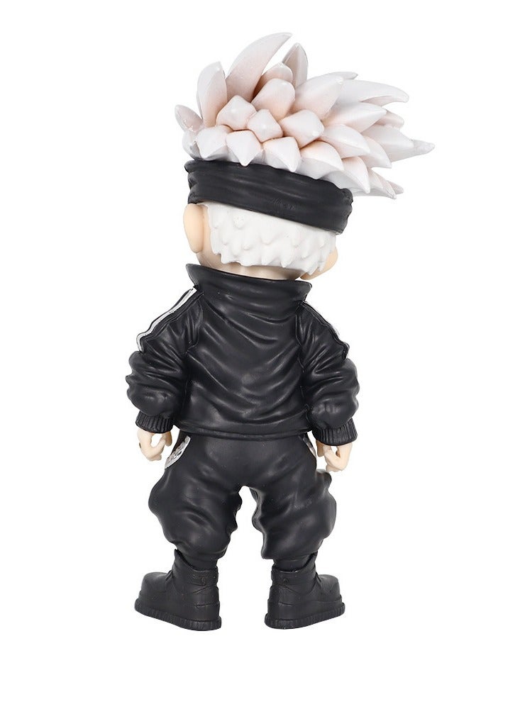 هالامودو جوجوتسو كايسن جودة عالية شيبي ستاندينغ جوجو ساتورو أزياء - لعبة شخصيات الرسوم المتحركة ، مثالية لتزيين سطح المكتب 14.5cm - Image 4