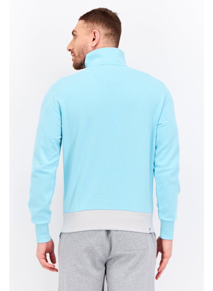 PUMA Men Sportswear Fit Outdoors Sweatshirt, Turquoise  - Image 2