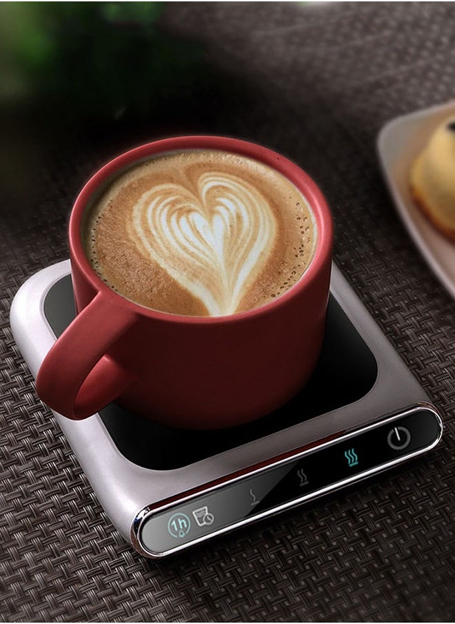 Captaintech Coffee Mug Warmer, Cup Warmer for Office Home Desk Use with 3 Temperature Settings, Electric Beverage Warmer for Cocoa, Tea, Milk, Soup, Hot Chocolate, Good Gifts  - Image 2