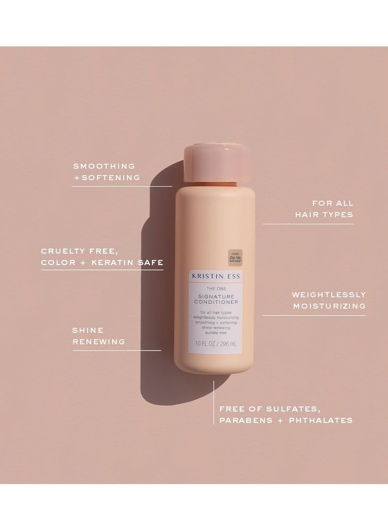 Kristin Ess Kristin Ess Hair The One Signature Conditioner for Dry Damaged Hair - Moisturizes, Smooths, Detangles + Softens Hair Hydrates + Repairs - Paraben Free + Color Safe  - Image 2
