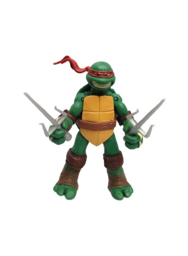 عام سلاحف النينجا نموذج شخصية سطح المكتب الديكور 12cm نموذج لعبة عيد ميلاد حزب جمع الديكور هدية للعائلة والأصدقاء - Image 2