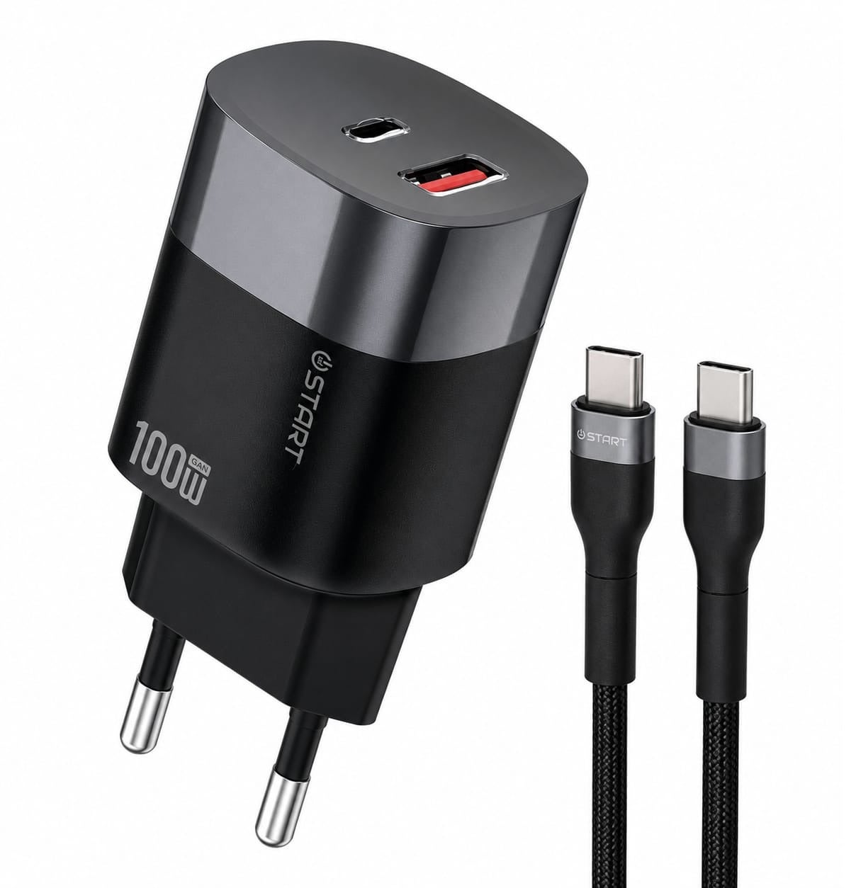 start Start ST02 Max High Power Gan Fast Wall Charger usbc 1 M 100W ZDE722FEE6131188D9448Z