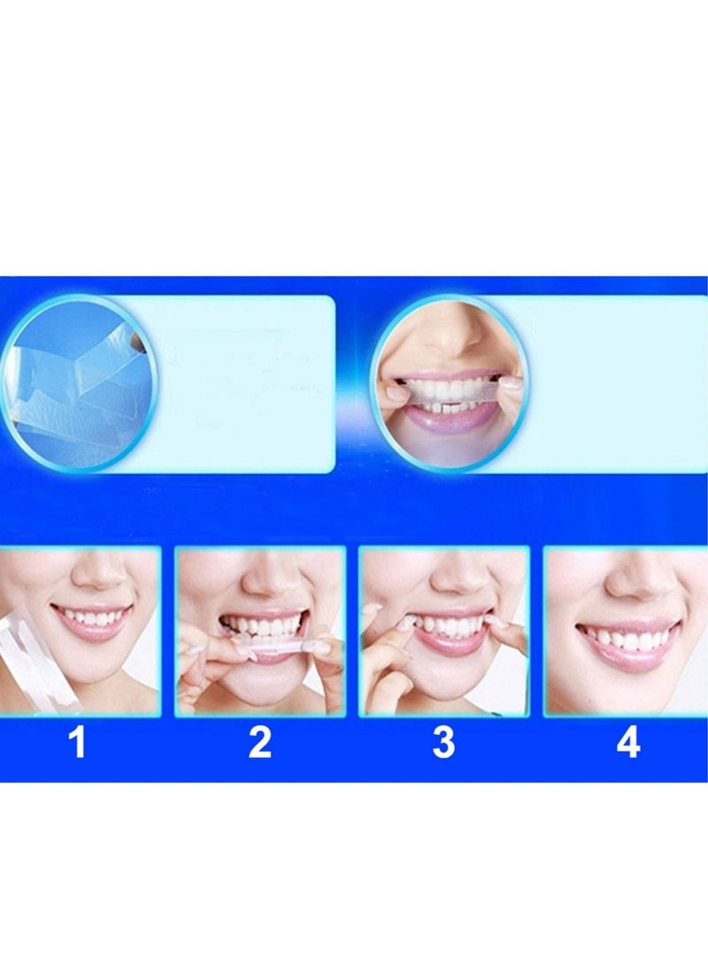 5D 14 Pieces Dental White Advanced Teeth Whitening Stickers Teeth Whitener Strips Oral Hygiene Tool - Image 4