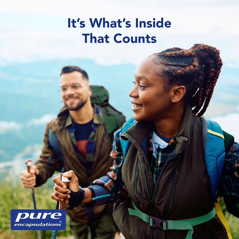 Pure Encapsulations Vitamin BComplex Plus Balanced B Vitamin Formula with Active Folate 60 Capsules - Image 5