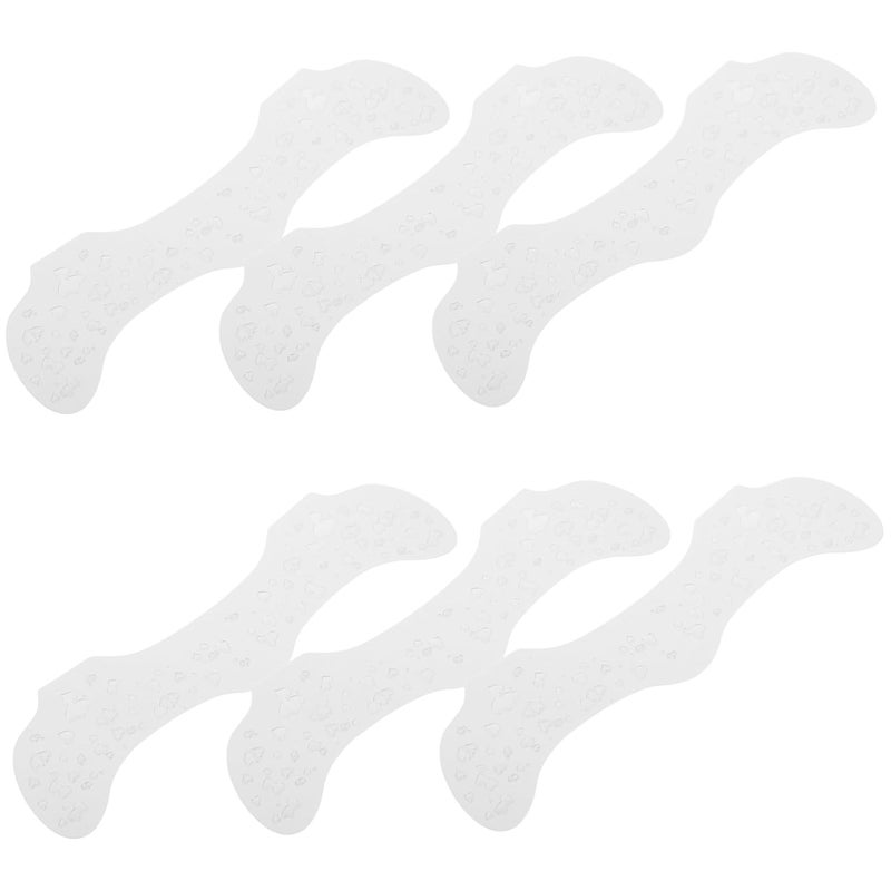 6 Sheets Glitter Stickers for Face Makeup Temporary Patches for Festivals and Parties Skin-friendly and Comfortable - Image 1