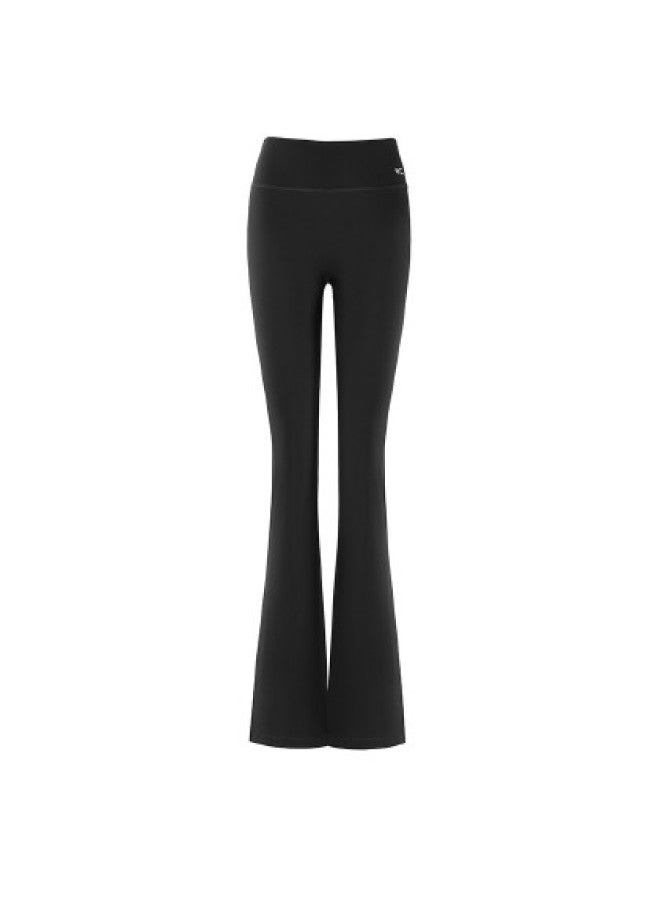 VVC Flared Pants With Waist Shaping And Lifting Effect, Slimming Casual Trousers For Women, Simple And Versatile Solid Color Long Pants For Commuting - Image 1