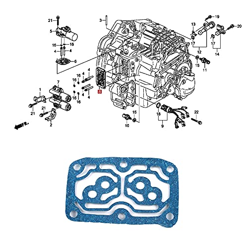 CNUPSM Automatic Transmission Linear Solenoid Gasket Compatible with Honda Accord Civic CR-V Odyssey 2002-2013 28262-PRP-000 28262PRP000 - Image 2