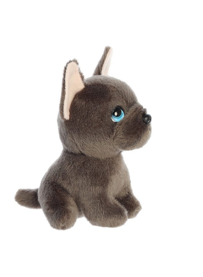 Aurora® Expressive Petites™ Bonbon French Bulldog™ Stuffed Animal - Emotional Connection - Loving Companions - Gray 7 Inches - Image 3