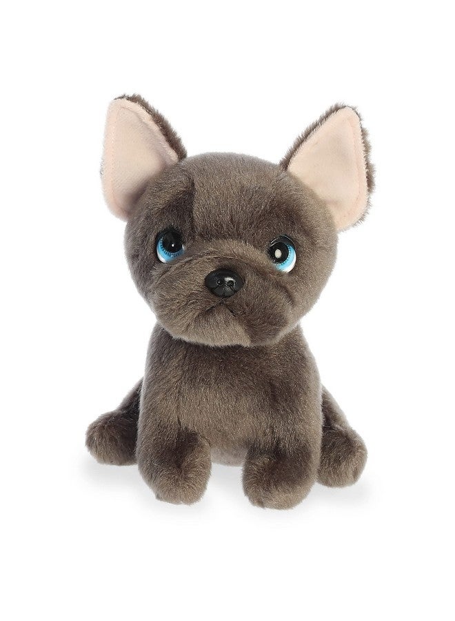 Aurora® Expressive Petites™ Bonbon French Bulldog™ Stuffed Animal - Emotional Connection - Loving Companions - Gray 7 Inches - Image 5