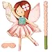 Blosssound Piata Party Decorations Supplies Piata Set with Stick Blindfold for Theme Birthday Baby Shower Celebration DecorationsFairy - Image 2