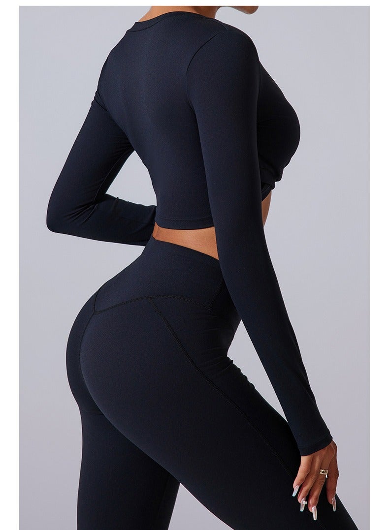 New Product Style Body Shaping Sports and Leisure Yoga Clothing Set - Image 3