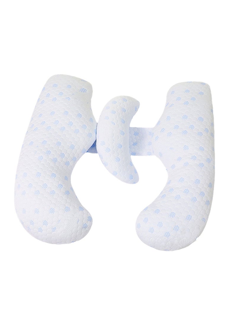 Multifunctional abdominal support pregnancy pillow pure cotton cushion pillow U-shaped sleeping pillow - Image 1