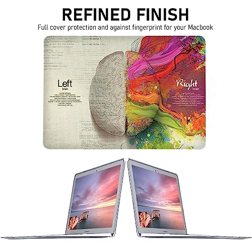 Verilux® Digital Print Laptop Cover for MacBook Air 13.3 Inch M1 A2337 A2179 A1932 Hard Shell Case Cover Compatible with Mac Book Air 13 Inch 2020 2019 2018 Release Flexible Plastic Protective Case - Image 4