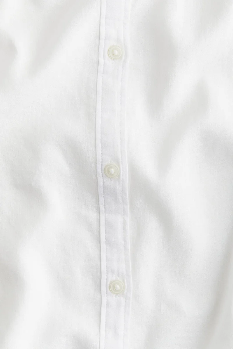 H&M Linen-blend blouse