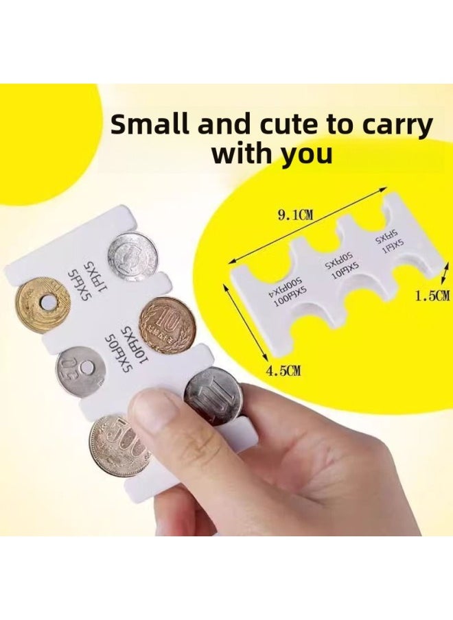 Generic - Japanese Coin Storage Box Change Storage Bag Yen Coin Holder Travel Good Coin Rack Storage Bag Coin Box-Color:Green - Image 1
