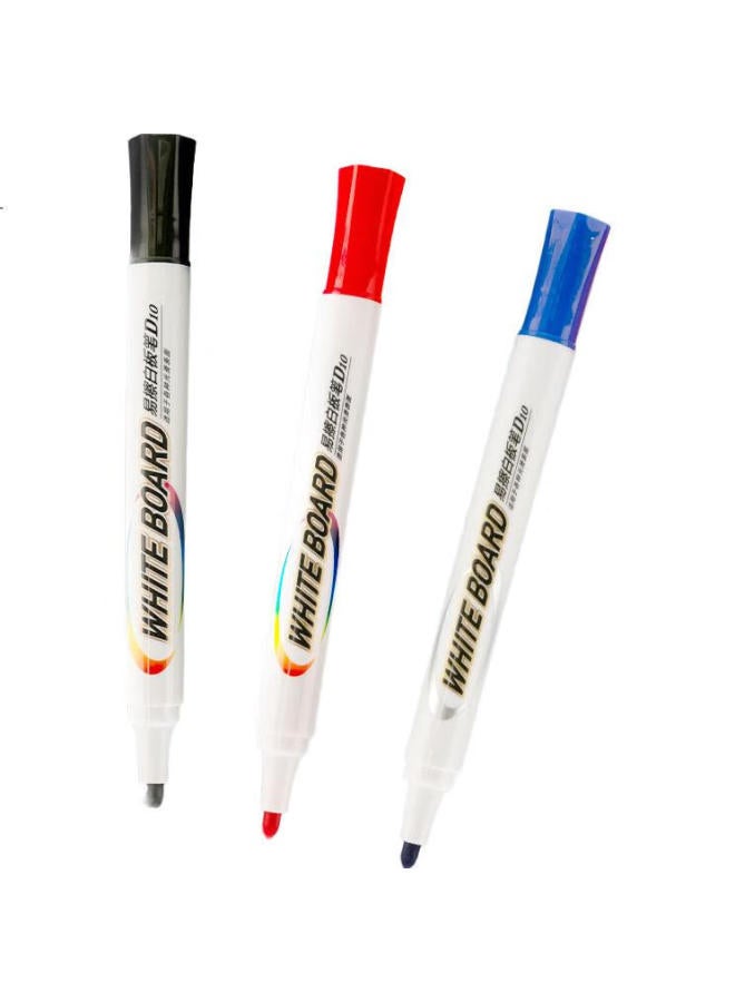 M.G Chenguang (M&G) Stationery, Erasable Whiteboard Markers, D10 Single-Tip Office Meeting Markers, Easy-To Whiteboard Markers, Blue, 10 Pieces/Box, Awmy2202 - Image 1