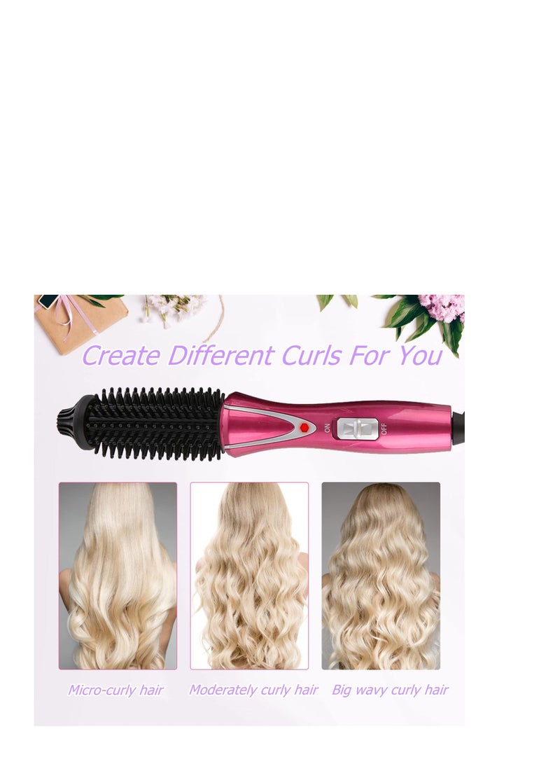 Electric Hair Curler, Curler Comb, Hot Brush Professional Anti-Scald Instant Heat Up Curling Wands Styling Brush, Dressing Beauty Tool For All Types 110-240V - Image 2