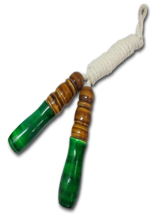 Blue Hut Traditional Skipping Wooden Rope - Image 1