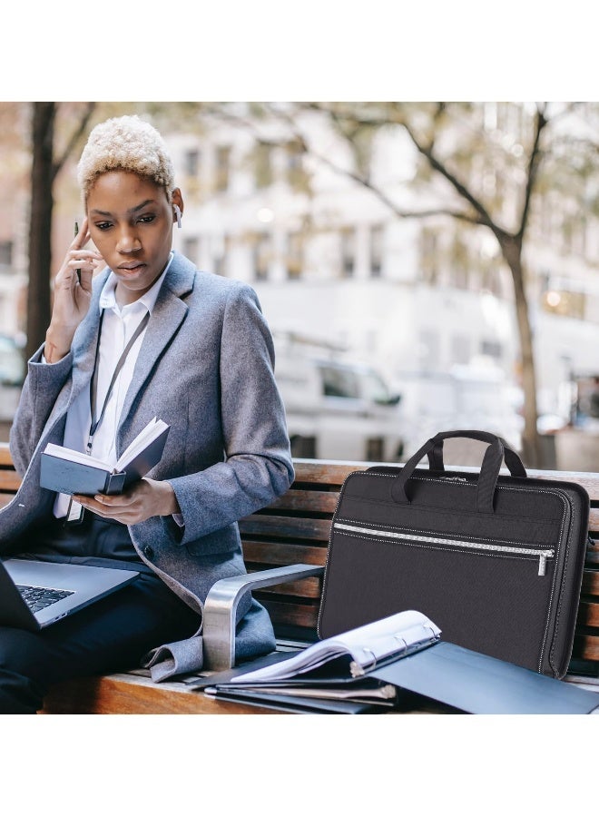 نيبمينينت مُنظم ملفات أكورديون، حافظة مستندات مهمة بـ 13 جيب، حافظة ملفات قابلة للتمديد بسحاب وملصقات، حافظة ورق متعددة الجيب لوثائق بحجم خطاب، A4، وإيصالات لتنظيم المستندات بشكل آمن. - Image 4