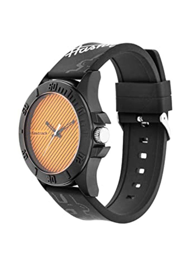 fastrack Kids Unisex ORANGE DIAL SILICONE STRAP WATCH - Image 5