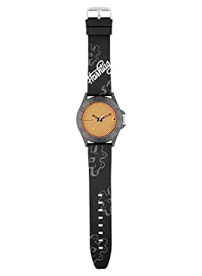 fastrack Kids Unisex ORANGE DIAL SILICONE STRAP WATCH - Image 3