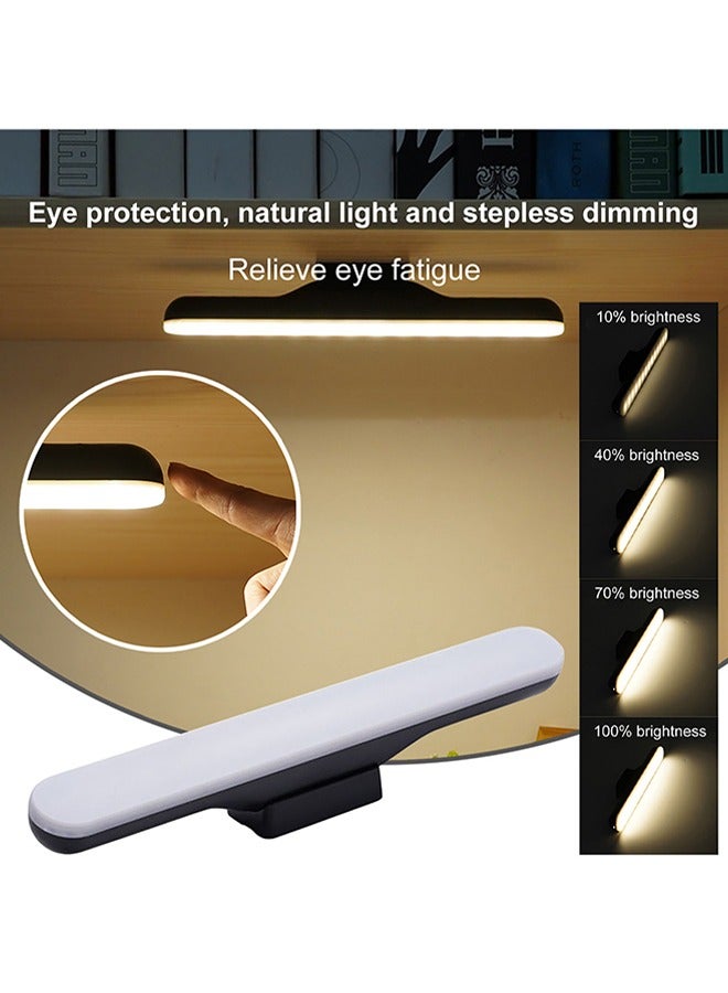 إسكدنيا مصباح طاولة صغير LED ليلي لحماية العين مزود بشفط مغناطيسي للقراءة والتعلم ومصباح طاولة بسيط قابل للشحن ومصباح ليلي لخزانة الملابس - Image 4
