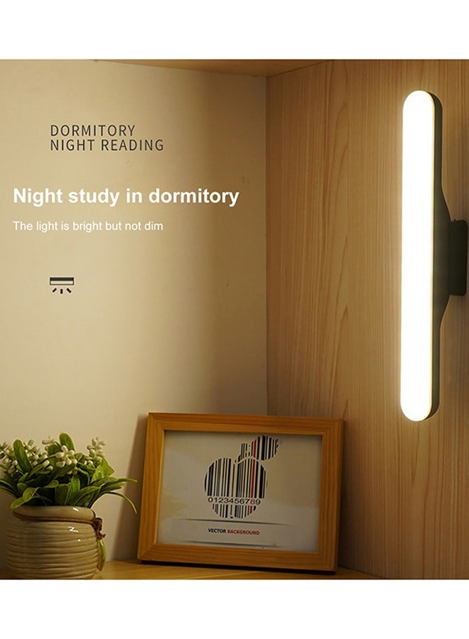 إسكدنيا مصباح طاولة صغير LED ليلي لحماية العين مزود بشفط مغناطيسي للقراءة والتعلم ومصباح طاولة بسيط قابل للشحن ومصباح ليلي لخزانة الملابس - Image 3